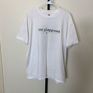 Fruit Of The Loom Men Our Playground Gus Macker Basketball Tournament T-shirt XL